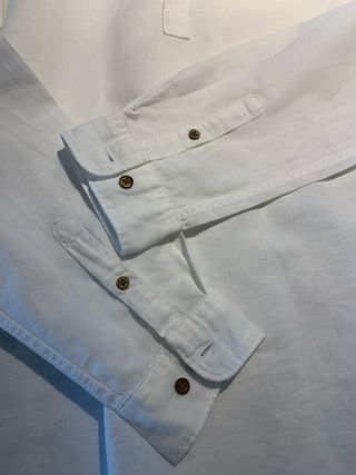 Camisa chico cuello mao jack&jones talla 176 lino