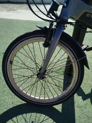 Bicicleta eléctrica plegable B'Twin