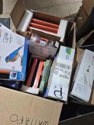 Lote de tóner y tintas diferentes marcas