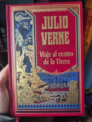 Colección 8 libros de Julio Verne preciosos