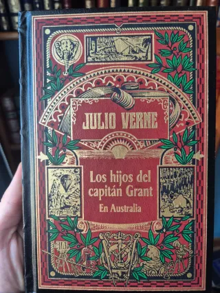 Colección 8 libros de Julio Verne preciosos