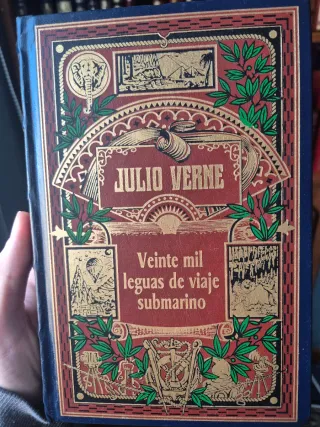 Colección 8 libros de Julio Verne preciosos