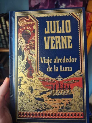 Colección 8 libros de Julio Verne preciosos