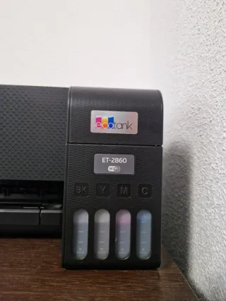 Stampante Epson EcoTank ET 2860 WiFi con inchiostri