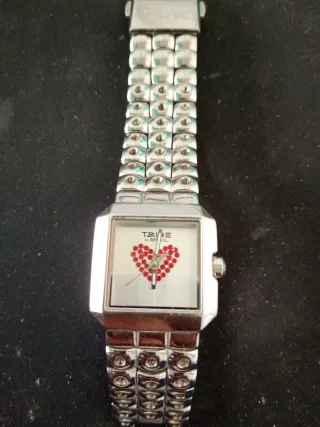 Orologio Breil Tribe Cuore Rosso Argento