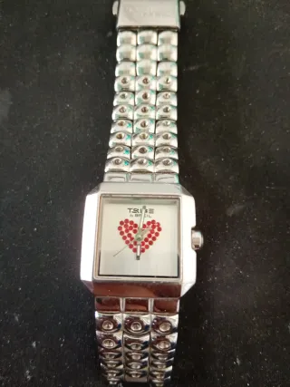 Orologio Breil Tribe Cuore Rosso Argento