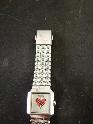 Orologio Breil Tribe Cuore Rosso Argento