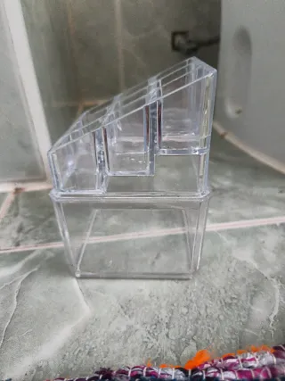Organizador Maquillaje Transparente se baja precio