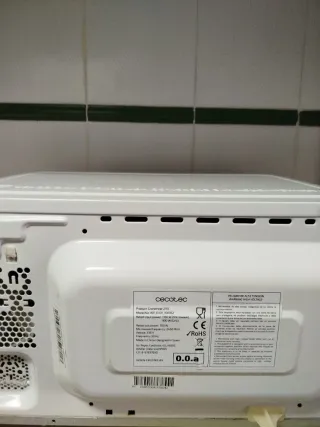 Microondas Cecotec Blanco