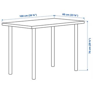 Mesa IKEA LINNMON / ADILS 100x60 cm