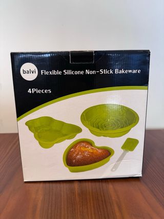 Stampi in silicone per torte (orso, cuore, rotondo)