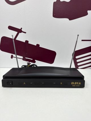 Música Profesional Receptor Con Micros Eleca WM-6304