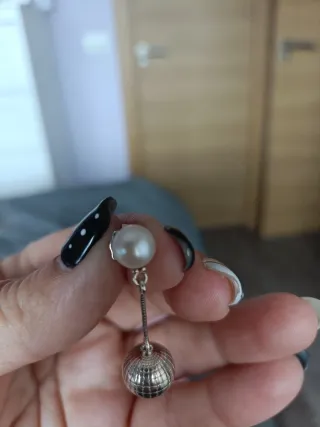 Pendiente Tous St Tropez Plata y Perla Cultivada