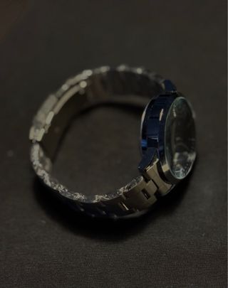 Orient Automatic Open Heart Azul Acero NUEVO