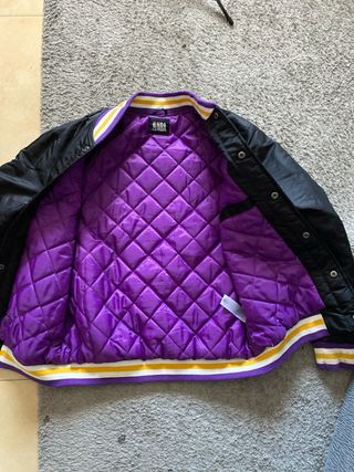 Chaqueta Lakers James 23 Negra