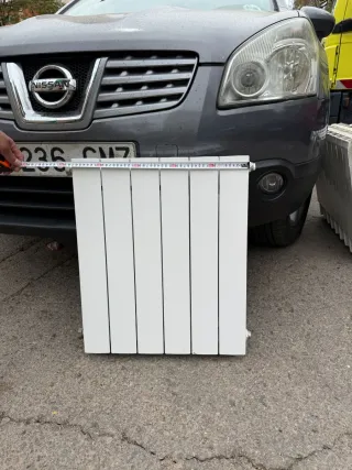 Radiador Aluminio 6 Elementos Blanco
