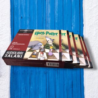 Harry Potter e la Pietra Filosofale AUDIOLIBRI 8CD