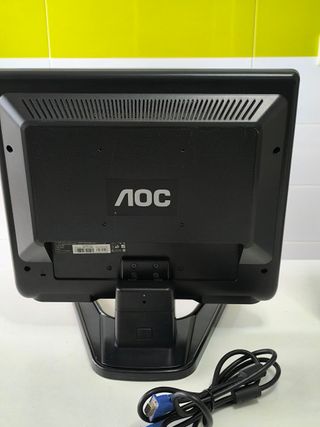 Pack 2 Monitores PC HP 19 y AOC 17