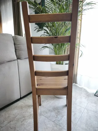 2 Sillas Comedor/Cocina Madera