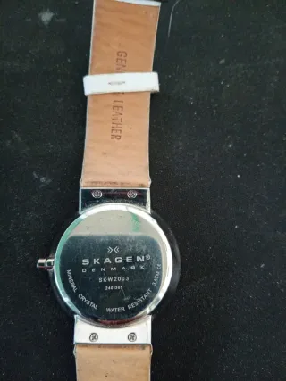 Orologio Skagen donna acciaio e quadrante bianco
