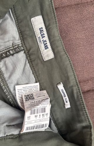 Pantalones Salsa Verde Oliva