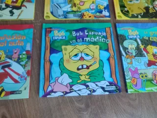 Colección de libros Bob Esponja