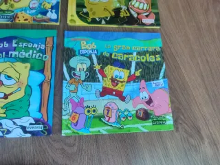 Colección de libros Bob Esponja