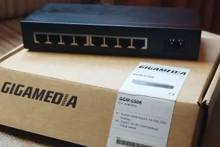 Switch Gigamedia GGM GS08 8 Puertos Gigabit