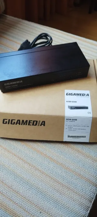 Switch Gigamedia GGM GS08 8 Puertos Gigabit
