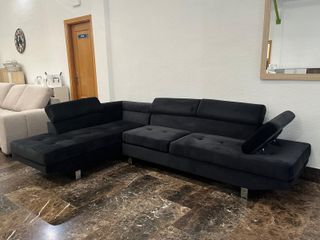 Nuevo sofa rinconera negro e OFERTA!!