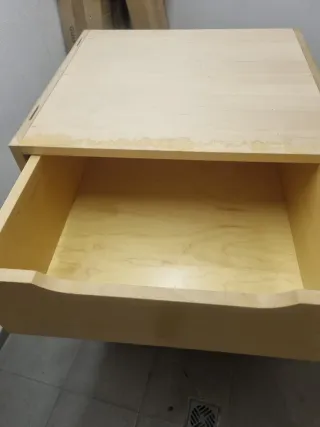 Cajonera de madera 4 cajones 60 x 50 x 83
