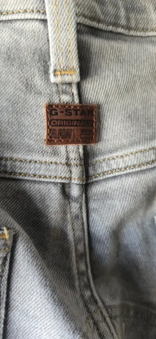 Pantalón G-Star Raw 5610 3D Zip Knee 27/30 Gris