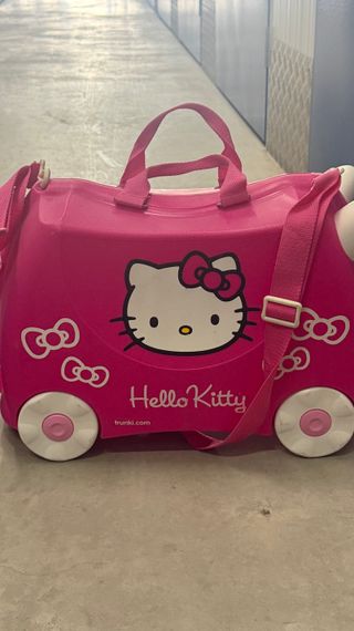 Pack 2 maletas Trunki infantil azul y Hello Kitty