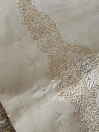 Completo letto matrimoniale lino e Cantù