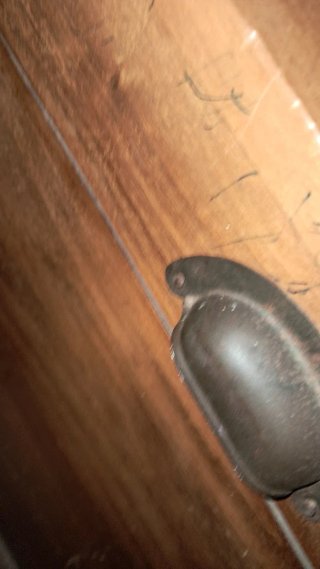 Cassapanca in legno con maniglia