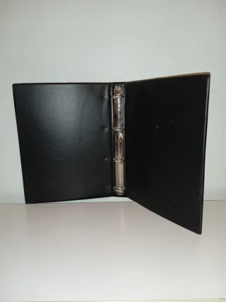 Archivador negro 3 anillas