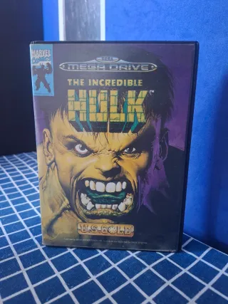 MEGADRIVE HULK ORIGINAL COMPLETO