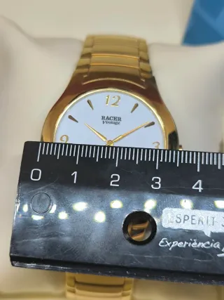 Reloj Racer Caballero Dorado