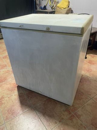 Congelador arcón blanco
