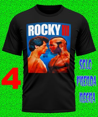 1 - ROCKY BALBOA CAMISETA BOXEO STALLONE TEXTALLA