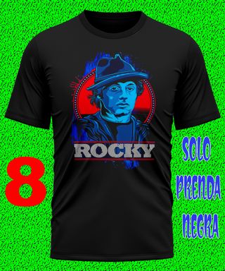 1 - ROCKY BALBOA CAMISETA BOXEO STALLONE TEXTALLA