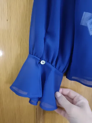 Blusa azul talla S