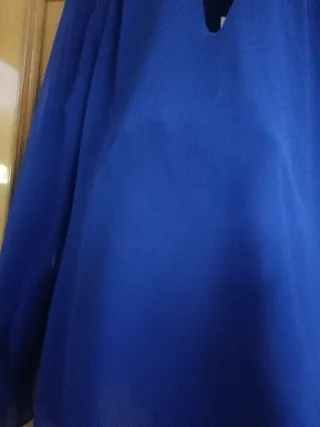 Blusa azul talla S