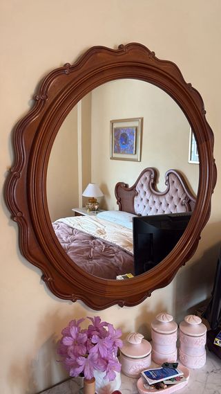 Dormitorio Cómoda clásica mesillas cabecero armari