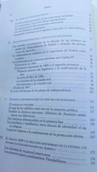 España en la independencia de América.