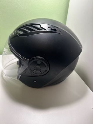 Casco Moto LS2 Airflow II Jet Negro Talla L