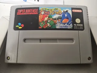 Super Nintendo Yoshi's Island PAL Completo