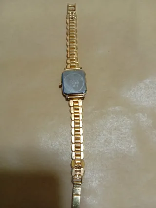 Reloj Lotus chapado oro mujer vintage