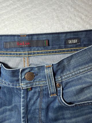 Calças Salsa Jeans Derby Slim Fit Azuis