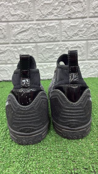 Scarpe Hogan Glitter Nero Argento Donna